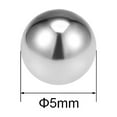 thumbnail image 2 of Uxcell Billes de Roulement en Acier Inoxydable 304 Matériel de Précision G100 5mm /0.2 Pouces, 2 of 5
