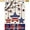 T Blue Star 28x40 Inch, variant on Welcome 4th of July House Flag 28x40 Inch Double Sided for Outside, Small Burlap Memorial Day Patriotic Red Blue Star Stripes American Flag Holiday Yard Flag Outdoor Decoration
