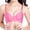 Hot Pink, variant on Bras for Women Full Coverage Breathable Smooth Lace Pull B Converged and Adjustable Comfortable Push Up Bra