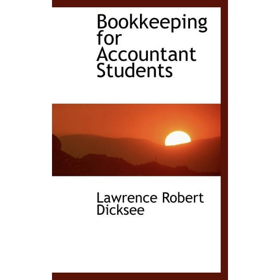Bookkeeping for Accountant Students (Hardcover)