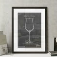 thumbnail image 2 of Barware Blueprint IV - Barnwood Framed Print - 18 x 24 - Black, 2 of 4