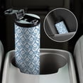thumbnail image 5 of Highland Home Blue & White Floral 17 oz. Double Wall Stainless Steel Tumbler w/Lid, 5 of 6