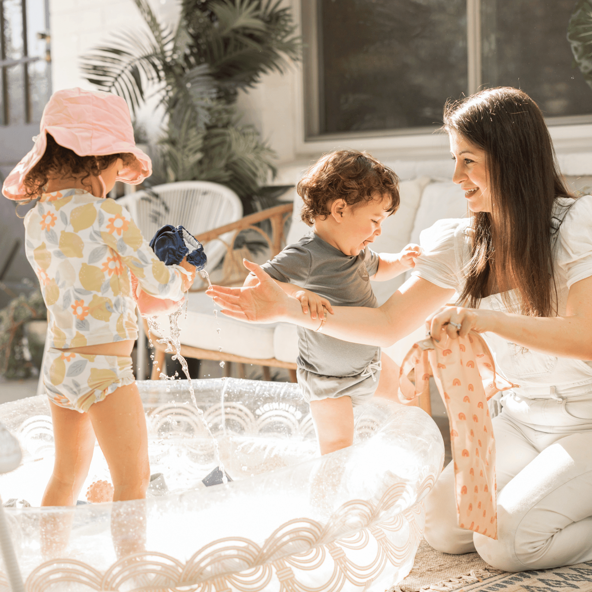 Tiny Twinkle Waterproof Wet Dry Bags | 2-Pack Set | Baby & Toddler Bags for Swim, Diapers and Travel