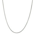 thumbnail image 1 of 925 Sterling Silver 1.5mm Diamond-cut Flat Snake Chain 20 Inch, 1 of 5
