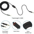 thumbnail image 2 of Durable Braided Cable Gaming Headsets Volume Control Microphone Cable Extension Cord Replacement Cord Headphone Cable, 2 of 8