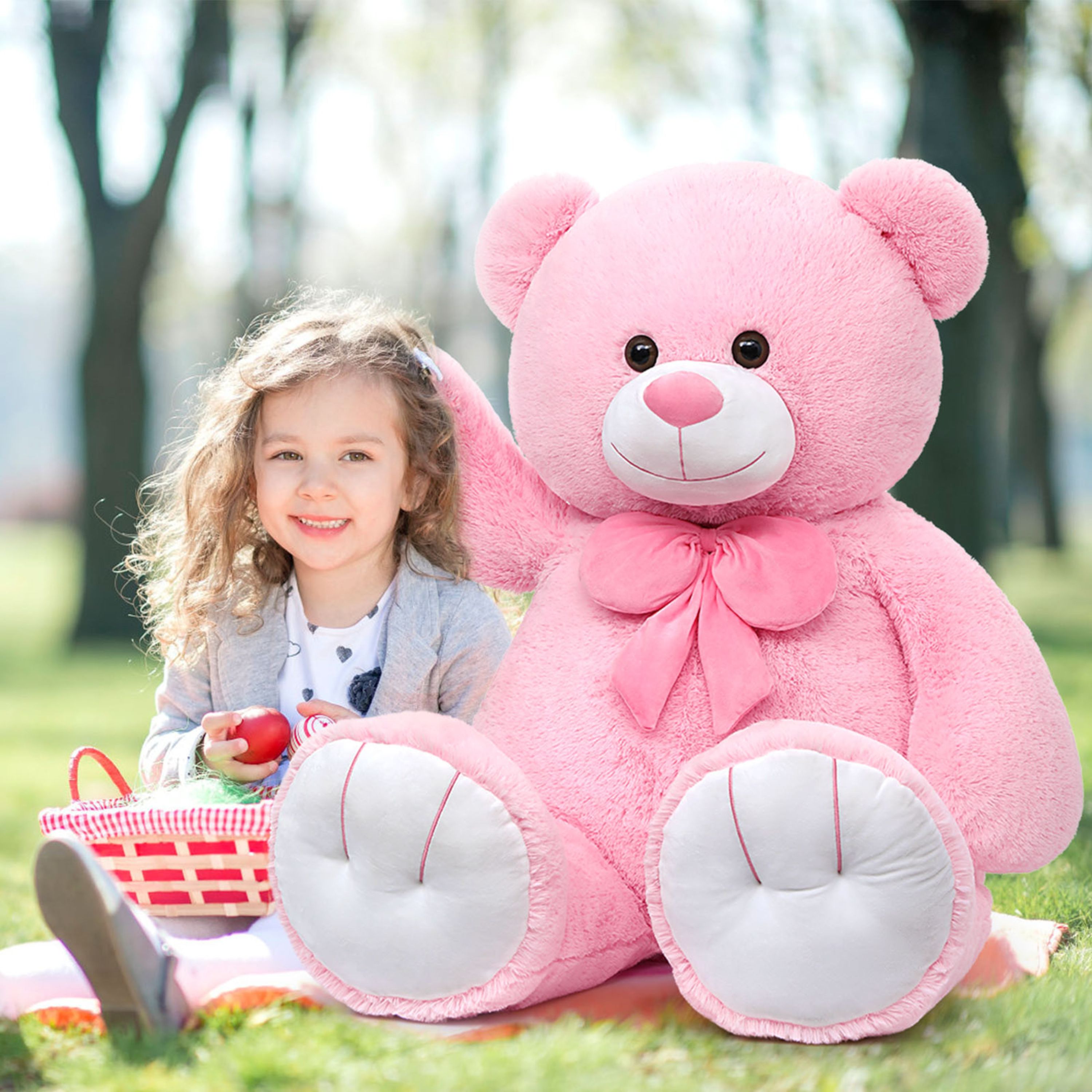 Tezituor 4ft Giant Teddy Bear Plush Toy photo 7