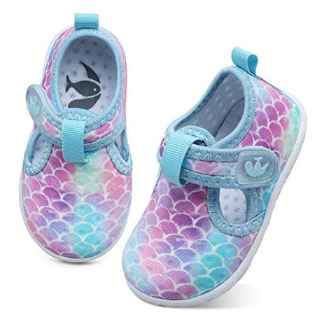 

FEETCITY Kids Shoes Water Shoes Aqua Shoes Swim Shoes Beach Sports Quick Dry Barefoot for Baby Boys and Girls 18-24 Months Infant