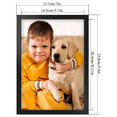 thumbnail image 3 of 10PCS A5 Magnetic Diamond Art Frames, Self Adhesive Picture Frame Frames Display Black, 3 of 6