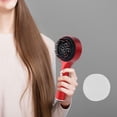 thumbnail image 1 of Cepillo de masaje eléctrico para el cuero cabelludo, cepillo de masaje para el cabello, práctico y relajante, fácil de usar. rojo, 1 of 8