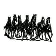 thumbnail image 2 of XDDST Horse Metal Wall Art Seven Horses Horse Home Sign Entrance Decoration Farmhouse Wall Decoration Animal Metal Decoration Wild Animal Horse Lover Gift Metal Horse Head Gift, 2 of 9