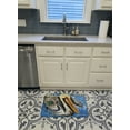 thumbnail image 3 of Carolines Treasures JMK1020RUG Pelican Dressed as a Reindeer Machine Washable Memory Foam Mat, 3 of 4