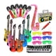 thumbnail image 2 of 亚马逊爆款充气乐器套装 充气吉他 舞会玩具充气萨克斯充气麦克风as the picture Deng Xun unisex, 2 of 2