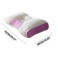thumbnail image 3 of Cervical Pillow For Neck And Shoulder Pain Relief, Cervical Anti Snore Pillows For Sleeping, Ergonomic Neck Support Pillow For Neck & Shoulder Pain Relief - Side, Back, Stomach Sleepers, 3 of 6