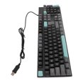 thumbnail image 1 of Large Print Metal Panel Wired USB Lighted Keyboard with Backlit for Computer Laptop Elderly, 1 of 7
