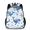 Black, variant on Adult Nautical Coastal Travel Backpack, Casual Daypack with Adjustable Shoulder Straps, Tropical Ocean Laptop Backpack