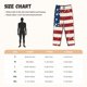 thumbnail image 3 of Balery Vintage American Flag Pantalones de pijama para mujer, pijamas ultraligeros, pantalones de estar por casa-Large, 3 of 6