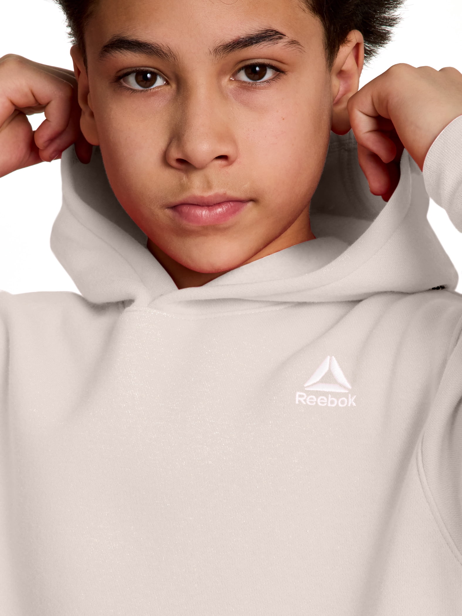 Reebok Boy's Athletic Game Day Fleece Pullover Hoodie, Sizes 4-18