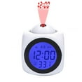 Hardline Clock Alarm / Hour Time Display Clock Projection Digital Alarm