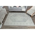 thumbnail image 3 of Rugs America Gallagher GL40A Light Grey Vintage Transitional Area Rug, 2'6"x8', 3 of 5