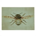 thumbnail image 2 of Honeycomb Cutting Board, Honey Bee Portrait with Geometrical Shapes Vintage Style Pattern, Decorative Tempered Glass Cutting and Serving Board, in 3 Sizes, by Ambesonne, 2 of 5