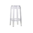 thumbnail image 2 of Heavenly Collection Tabouret de Comptoir en Plastique Transparent pour Cuisine et Bar, 2 of 8