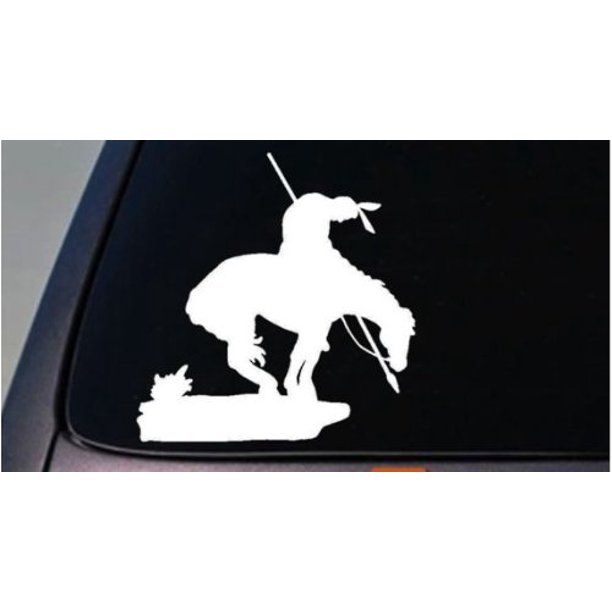Native American Indian Sticker Decal End Of Trail Decal Buffalo C539 Walmart Com Walmart Com