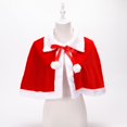 thumbnail image 5 of TRUBKH Christmas Cape Christmas Shawl Christmas Cloak Shawls and Wraps Scarf Headband Scarves for Women Ski Gaiters for Women Red One Size, 5 of 5