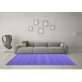thumbnail image 3 of Ahgly Company Indoor Rectangle Abstract Purple Contemporary Area Rugs, 8' x 10', 3 of 4