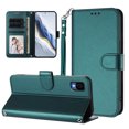 thumbnail image 3 of GANGXUN Wallet Case for TCL 30Z – Magnetic Closure, RFID Blocking, Wrist Strap, Wireless Charging Compatible, 3 of 6