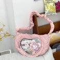thumbnail image 1 of Bolsa de ballet de ballet de ballet Elegante Bolsa Ita Bag Nylon Crossbody (rosa), 1 of 9