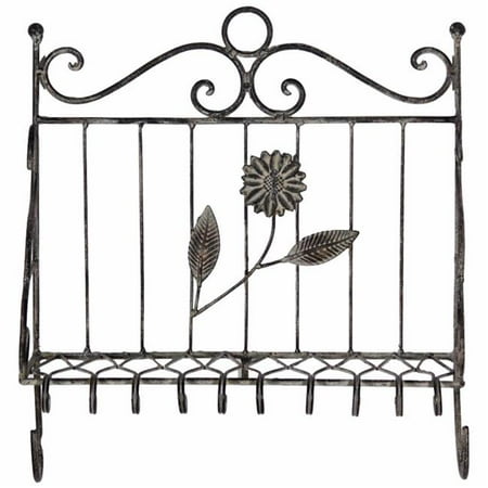 Benzara Bm164917 15 X 6 X 14 In Metal Wall Decor Black