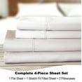 thumbnail image 4 of BedTite 800 Thread Count Cotton Rich 4-Piece California King Sheet Set - Silver, 4 of 7