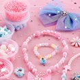 thumbnail image 2 of Juguete De Cuentas Hecho A Mano Diy Con Juego De Accesorios Para Niños, Pulsera Tejida Creativa Para Niñas, Juguetes Para Hacer Joyas, Regalo Educativo Para Niños Eigraketly  FN007628-02, 2 of 6