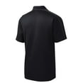 thumbnail image 6 of Sport-Tek Micropique Sport Wick Piped Polo-XL (Black/ Iron Grey), 6 of 6