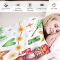 thumbnail image 3 of Christmas Nutcracker Tree Snowflake Blanket Fleece Cozy Warm Xmas Winter Retro Lightweight Throw Blanket for Couch Sofa Bed for Adults Kids Boys Teens Gift 50"x60", 3 of 6