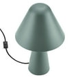 thumbnail image 4 of Modway Jovial Metal Mushroom Table Lamp in Green, 4 of 9