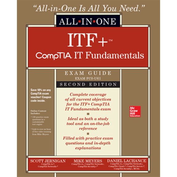 Pre-Owned Itf Comptia It Fundamentals All-In-One Exam Guide, Second Edition (Exam Fc0-U61) (Paperback) 1260441873 9781260441871