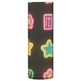 thumbnail image 6 of Neon Icon Stars Plastic Vase 11.8'' x 3.9'' Transparent Non Breakable Decorative for Family, 6 of 6