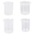 thumbnail image 1 of de vasos medidores, 4 piezas, plástico (sin BPA), con , 0.1 / 0.15 / 0.25 / 0.5, 1 of 9