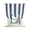Navy, White, Blue, variant on Navy Blue Striped Tie Up Curtains for Small Windows,Adjustable Rod Pocket Valance 45 Inch Short, Farmhouse Aesthetic Modern Stripes Window Treatment Balloon Roman Blind Shade, 34" x 45"