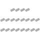 thumbnail image 1 of 2 gomas de borrar reutilizables para limpieza de esponjas para baño de cocina (gris) Uds., 1 of 3