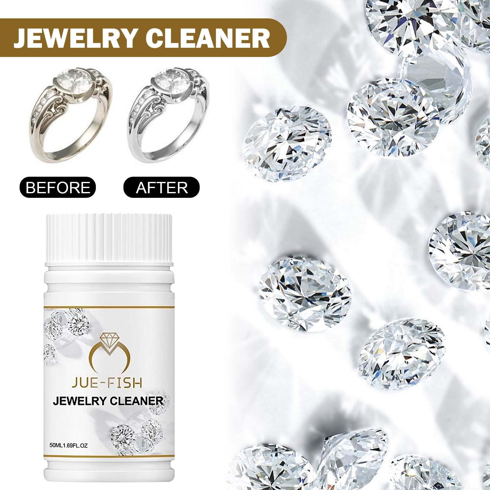 Cadorn 50ml Jewelry Cleaning Agent - Metal Cleaning Solution for Diamond Necklaces, Rust & Ash Removal