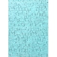 thumbnail image 1 of Ahgly Company Indoor Rectangle Oriental Light Blue Industrial Area Rugs, 2' x 4', 1 of 4