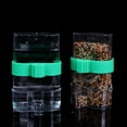 thumbnail image 5 of Portable Plastic Bird Cage Water Feeder Automatic Bird Feeder Food Waterer Bowl, 5 of 7