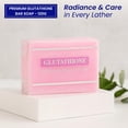 thumbnail image 2 of Premium Radiance Bar Soap 120g – Glutathione, Goat Milk & Rosehip | Gentle Daily Cleanse, Nourishes & Exfoliates for Smooth, Hydrated, Radiant Skin, 2 of 7