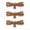 Brown-3Pair, variant on 3 Pairs Elastic No Tie Shoelaces Semicircle Shoe Laces For Kids and Adult Sneakers Shoelace Quick Lazy Metal Lock Strings Rope Round