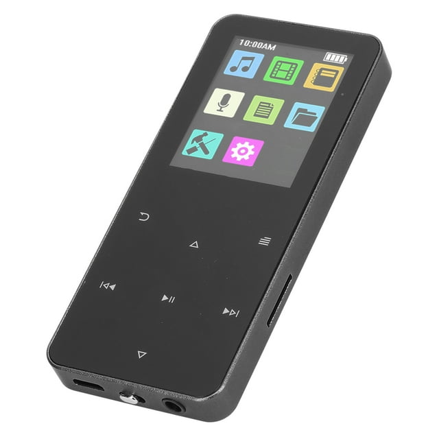 Reproductor de mp3 Con Pantalla Táctil Tft de 1,8 Pulgadas, Reproductor de Mp3 Con Sonido Sin Pérdidas, Reproductor de Música de Alta Fidelidad, Libro Electónnico, Tiempo de