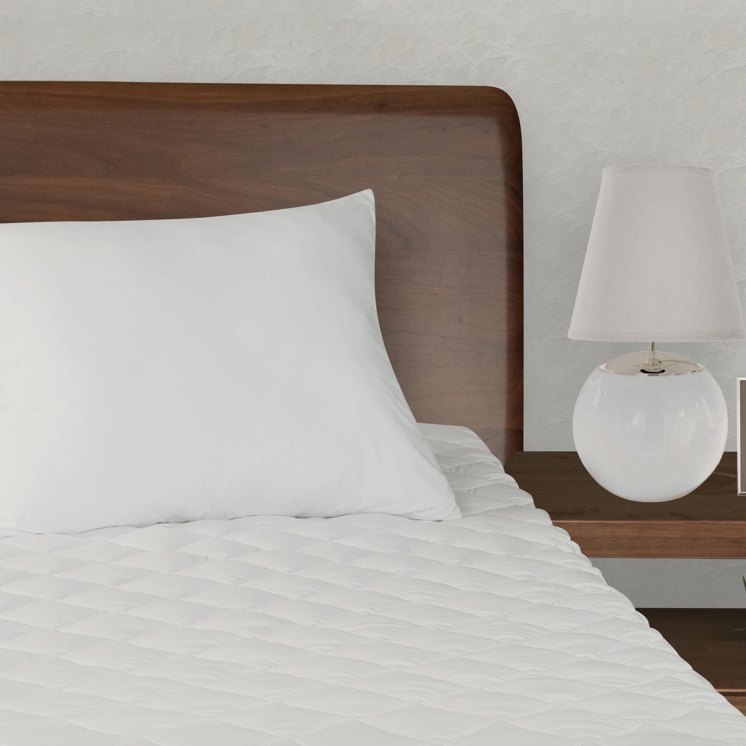 Dream Lab Aroma-Therapy Lavender Fitted Mattress Pad, Full