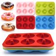 thumbnail image 1 of Donut Pan Kit Non Stick Silicone Doughnut Mold Baking Tray, 1 of 7