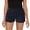 Dark Blue, variant on HAIJIE Plus Size Swim Shorts Relaxed Fit High Waist Casual 2026 Hiking Cargo Swim Shorts Outdoor for Women Upf 50 Swimsuit Bottoms with Liner